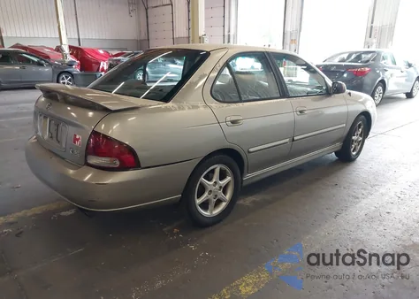 2001 Nissan Sentra Se z USA, uszkodzony, nr VIN 3N1BB51A21L003545